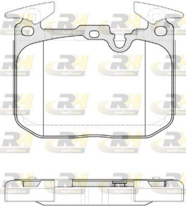 Brake Pad Set, disc brake BMW - 34 11 2 284 765