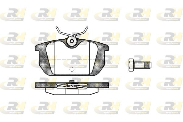 Brake Pad Set, disc brake TEMPRA,TIPO tagum.