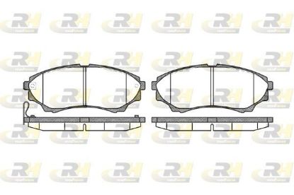 Brake Pad Set, disc brake MAZDA - UMY1-33-23ZA