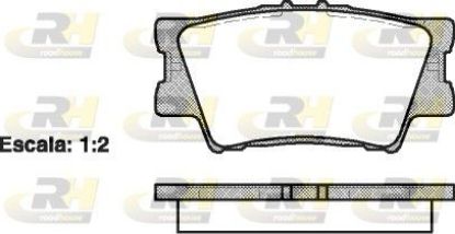 Brake Pad Set, disc brake TOYOTA - 04466-02220