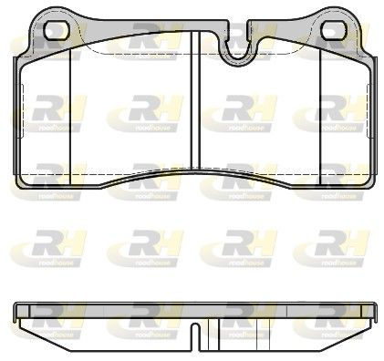 Brake Pad Set, disc brake BMW F30 11- 34212284990