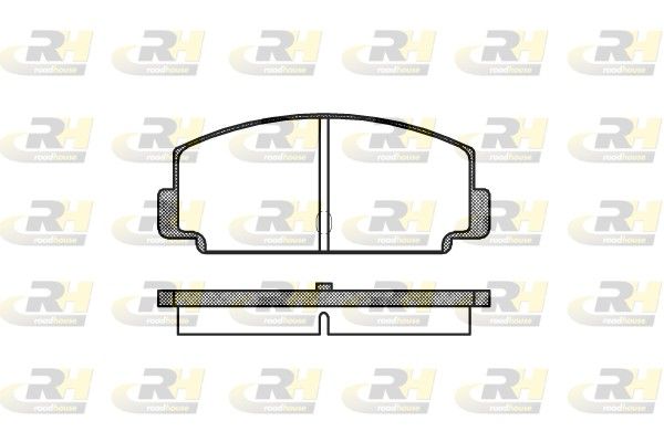 Brake Pad Set, disc brake Toyota Celica 73-78 esim