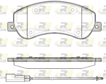 Brake Pad Set, disc brake FORD - 1 824 346