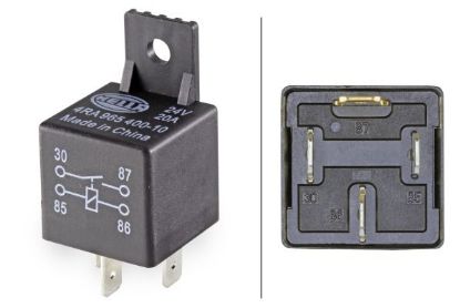 Relay, main current 24V 20A