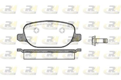 Brake Pad Set, disc brake ALFA ROMEO - 77364273