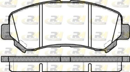 Brake Pad Set, disc brake NISSAN - D108M-JE00J