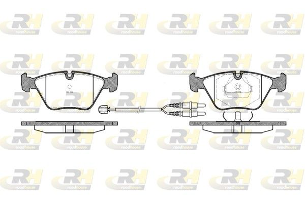 Brake Pad Set, disc brake Peugeot 605 89-99 esim.