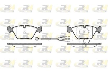Brake Pad Set, disc brake Peugeot 605 89-99 esim.