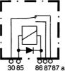 Relay, main current -