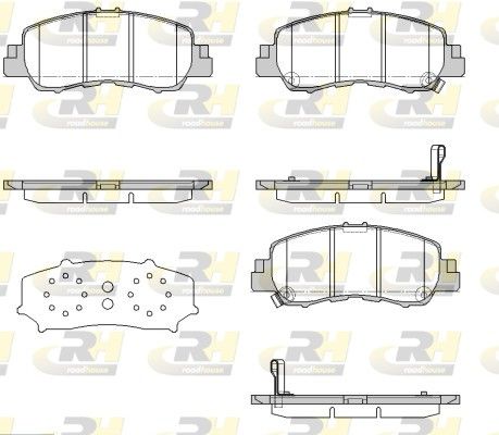 Brake Pad Set, disc brake MITSUBISHI ECLIPSE CROSS (10/17-) 4605C222