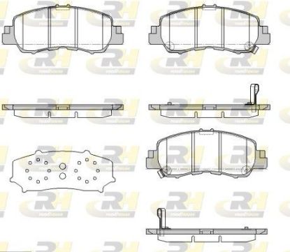 Brake Pad Set, disc brake MITSUBISHI ECLIPSE CROSS (10/17-) 4605C222 Brake Pad Set, disc brake MITSUBISHI ECLIPSE CROSS (10/17-) 4605C222