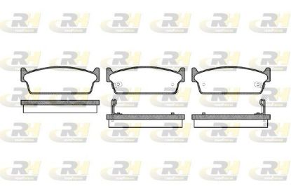 Brake Pad Set, disc brake Nissan 200SX 88-93 tagum.