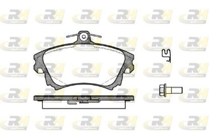 Brake Pad Set, disc brake VOLVO - 30623253