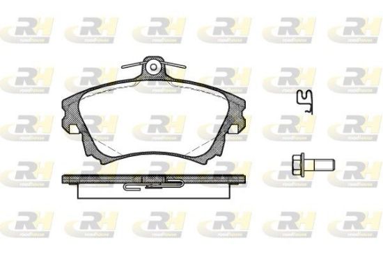 Brake Pad Set, disc brake VOLVO - 30623253