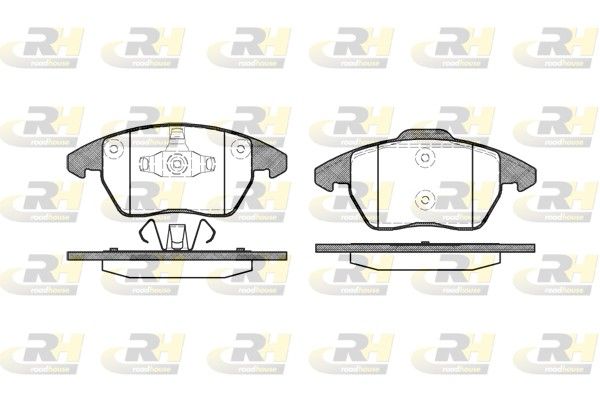Brake Pad Set, disc brake VAG - 5C0 698 151