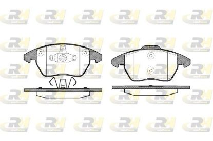 Brake Pad Set, disc brake VAG - 5C0 698 151
