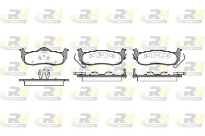 Brake Pad Set, disc brake Nissan NAVARA 05- tagum. Brake Pad Set, disc brake Nissan NAVARA 05- tagum.