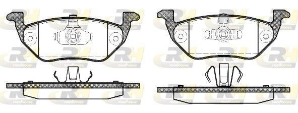 Brake Pad Set, disc brake TRIBUTE (EP), MAVERICK