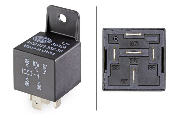 Relay, main current -
