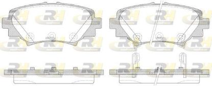 Brake Pad Set, disc brake MAZDA - B4Y0-26-48ZA