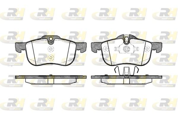 Brake Pad Set, disc brake Rover 75 99- esim.