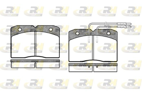 Brake Pad Set, disc brake Renault MASTER 89-98 esim.