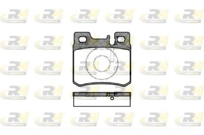 Brake Pad Set, disc brake MERCEDES-BENZ - 005 420 17 20