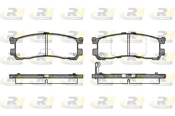 Brake Pad Set, disc brake Mazda MPV 96- tagum.