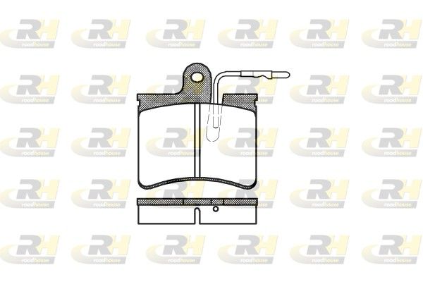 Brake Pad Set, disc brake Citroen AXEL 1.1 84-91 esim.