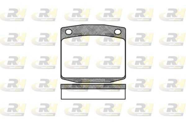 Brake Pad Set, disc brake Nissan Sunny 78-82 esim. Brake Pad Set, disc brake Nissan Sunny 78-82 esim.