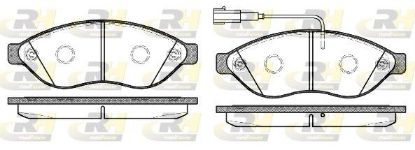 Brake Pad Set, disc brake PSA - 16 124 338 80