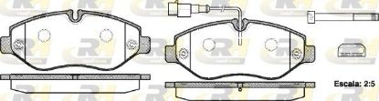Brake Pad Set, disc brake Nissan CABSTAR 06-esim.