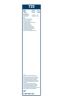 Wiper Blade TWIN 725 SET 650/550mm düüsiga