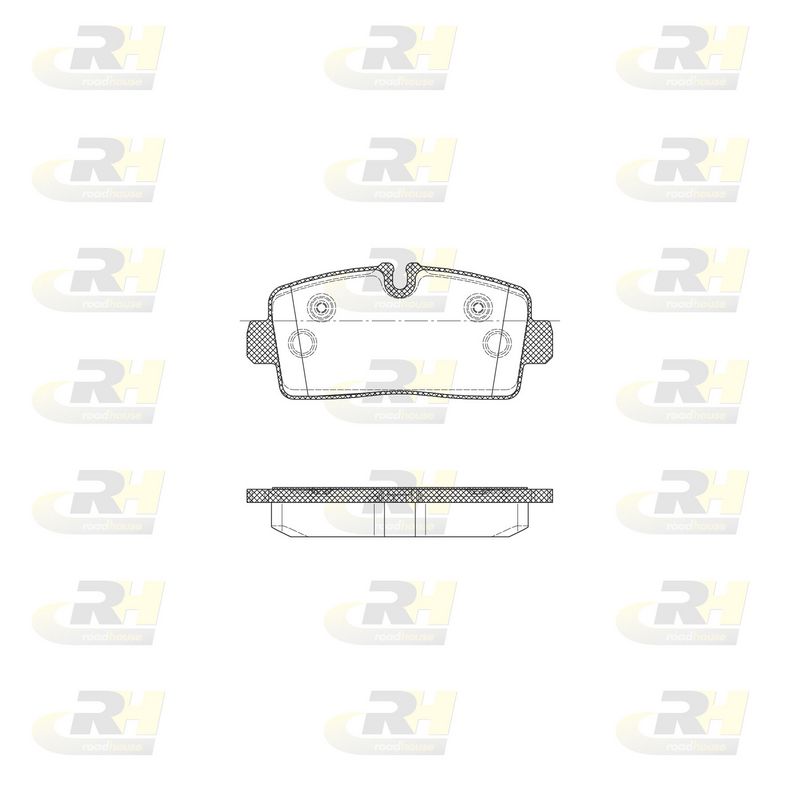 Brake Pad Set, disc brake Iveco Daily 14-
