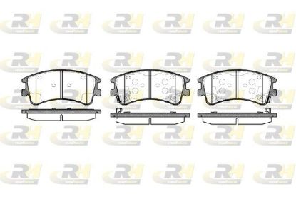 Brake Pad Set, disc brake MAZDA - GJYF-33-23ZB