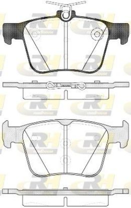 Brake Pad Set, disc brake VAG - 8V0 698 451A