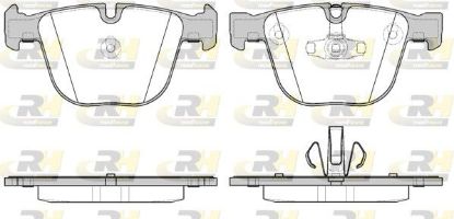 Brake Pad Set, disc brake BMW - 34 21 6 790 966