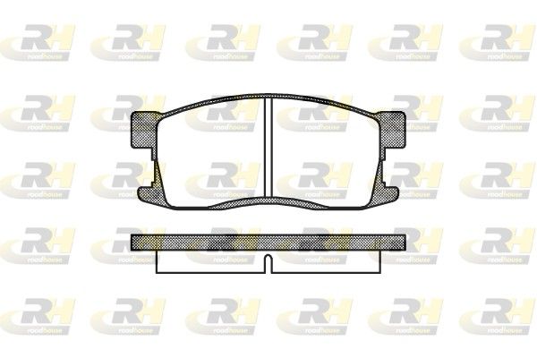 Brake Pad Set, disc brake Honda CIVIC 83-87 esim.