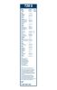 Wiper Blade TWIN 728S SET spoiler 550/475mm