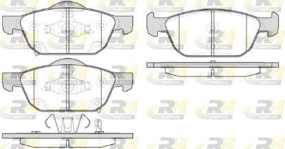 Brake Pad Set, disc brake HONDA - 45022-TV0-E00