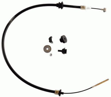 Cable Pull, clutch control IBIZA III (6K1) Cable Pull, clutch control IBIZA III (6K1)