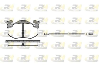 Brake Pad Set, disc brake Peugeot 309 1.6 85-89 esim.