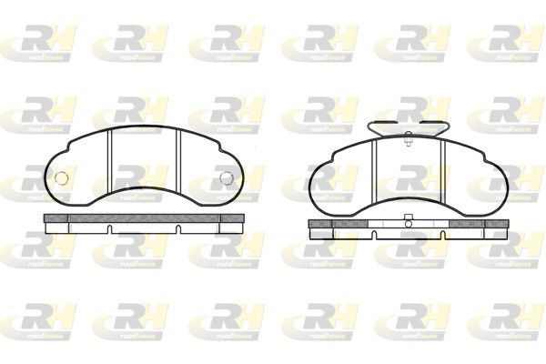 Brake Pad Set, disc brake MB 100 88-92 esim.