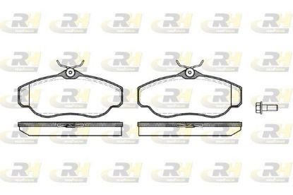 Brake Pad Set, disc brake Land Rover 94-04 esim.