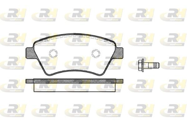 Brake Pad Set, disc brake Renault KANGOO 01- esim.