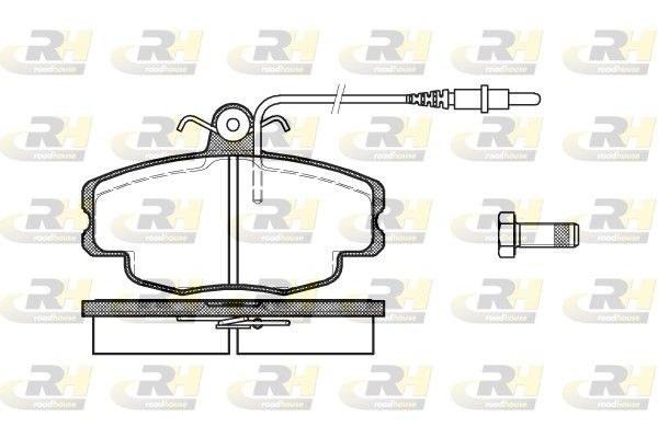 Brake Pad Set, disc brake Citroen ZX 91-97 esim.