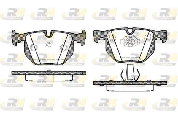 Brake Pad Set, disc brake BMW - 34 21 6 761 285