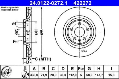 Brake Disc VAG - 8W0 615 601 K