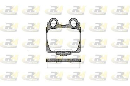 Brake Pad Set, disc brake TOYOTA - 04466-30120