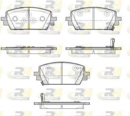 Brake Pad Set, disc brake KIA - 58101-P2A70